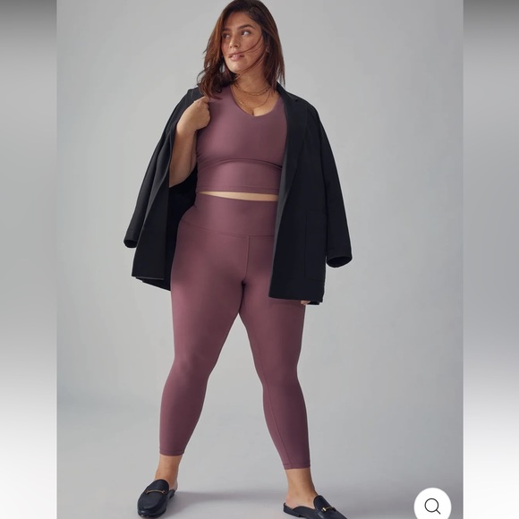 Athleta Transcend 7/8 Tight // Tawny Rose #798638 - Picture 5 of 12
